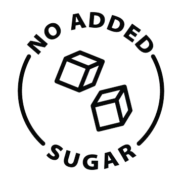 no sugar added logo
