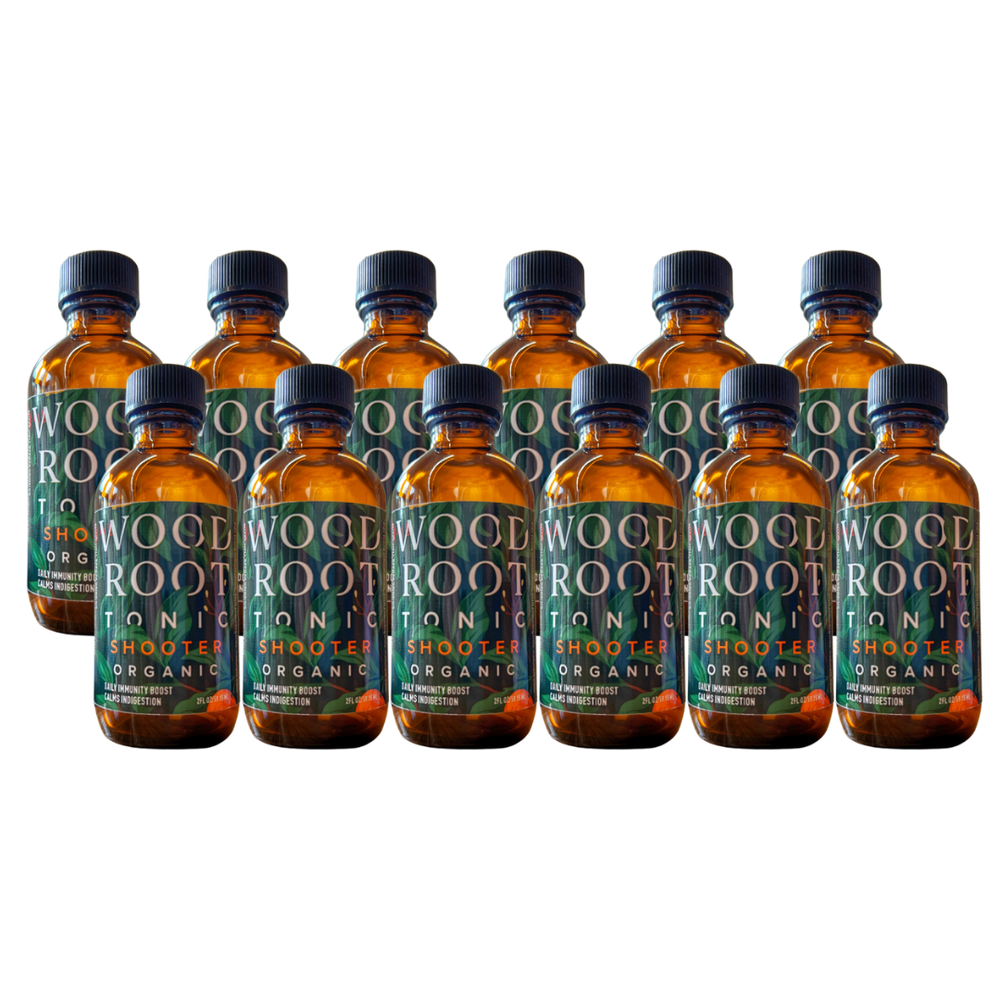 
                  
                    Woodroot Tonic Shooters 12 Pack - Morningside Naturals
                  
                