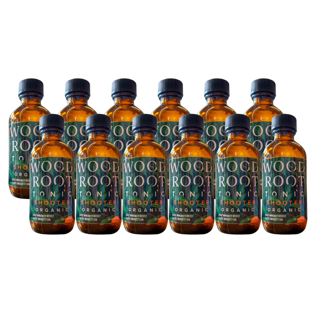 
                  
                    Woodroot Tonic Shooters 12 Pack - Morningside Naturals
                  
                