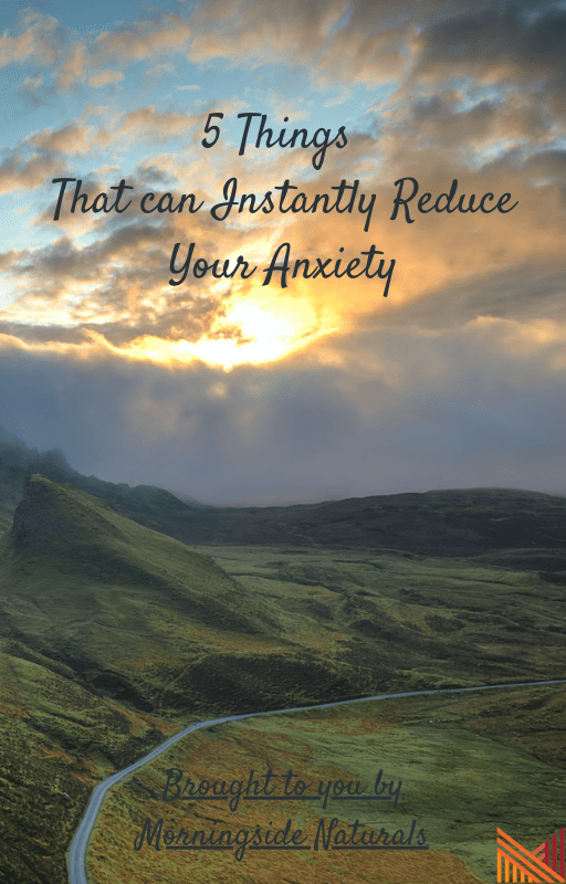 front page of digital guide on reducing anxiety. 