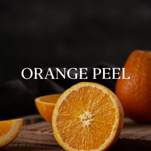 Orange peel used in Woodroot Tonic herbal elixir. 