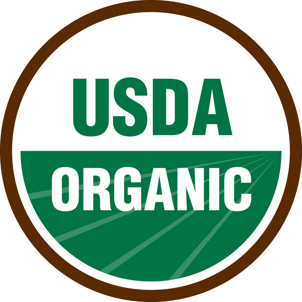 USDA Organic logo.