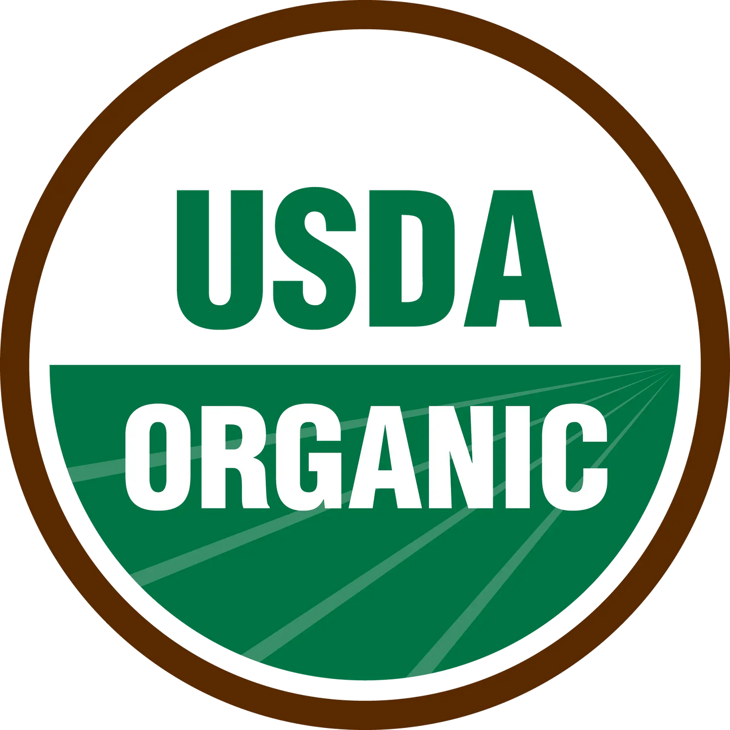 USDA Organic logo.