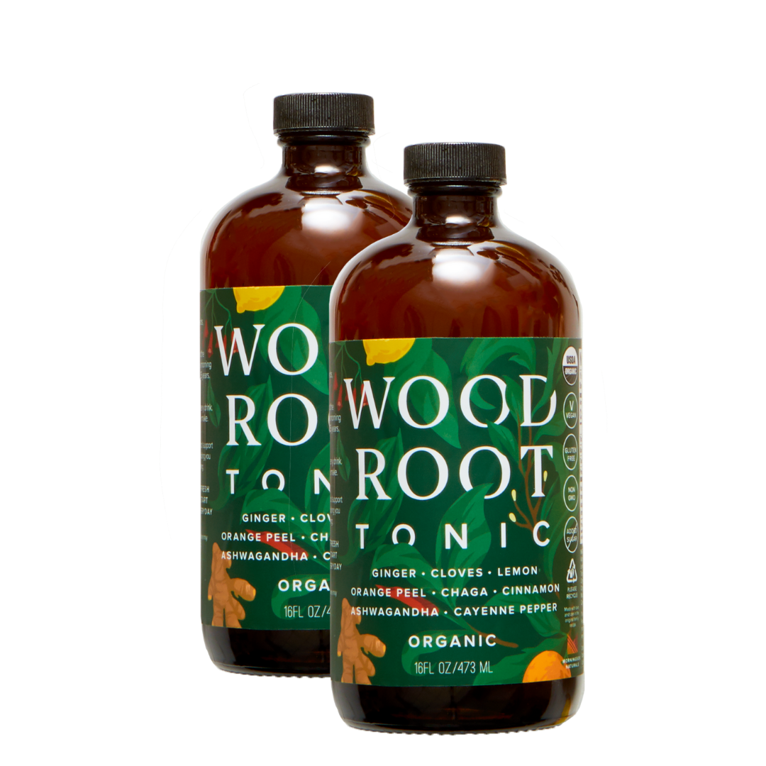 2 Bottles of Woodroot Tonic - Morningside Naturals