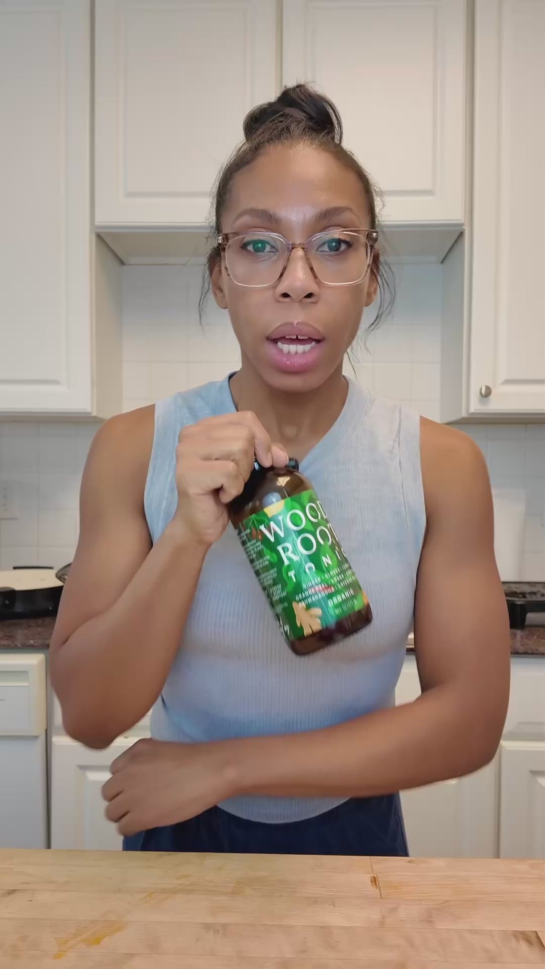Woodroot Tonic morning routine