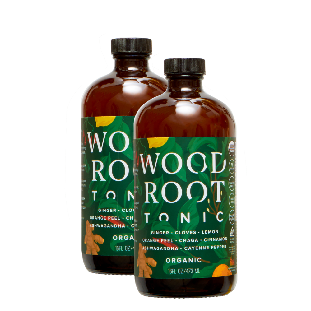 2 Bottles of Woodroot Tonic - Morningside Naturals